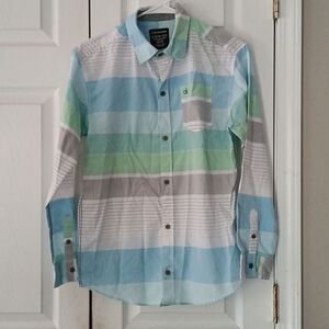 Calvin Klein Boys button down Long sleeve casual dress shirt  Sz Xl (18/20) NWOT